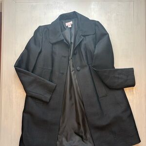 H&M Elegant Vintage Black Trench Coat